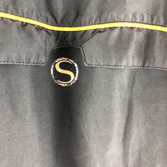 Men’s black pullover sauna sweat suit jacket S/M! - Picture 4 of 8